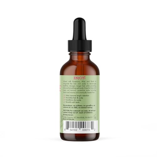 Mielle Organics Rosemary Mint Scalp & Hair Strengthening Oil for All Hair Types, 2 Ounce details