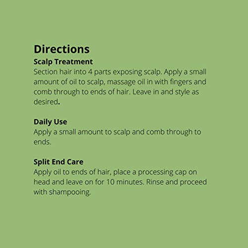 Mielle Organics Rosemary Mint Scalp & Hair Strengthening Oil for All Hair Types, 2 Ounce portable