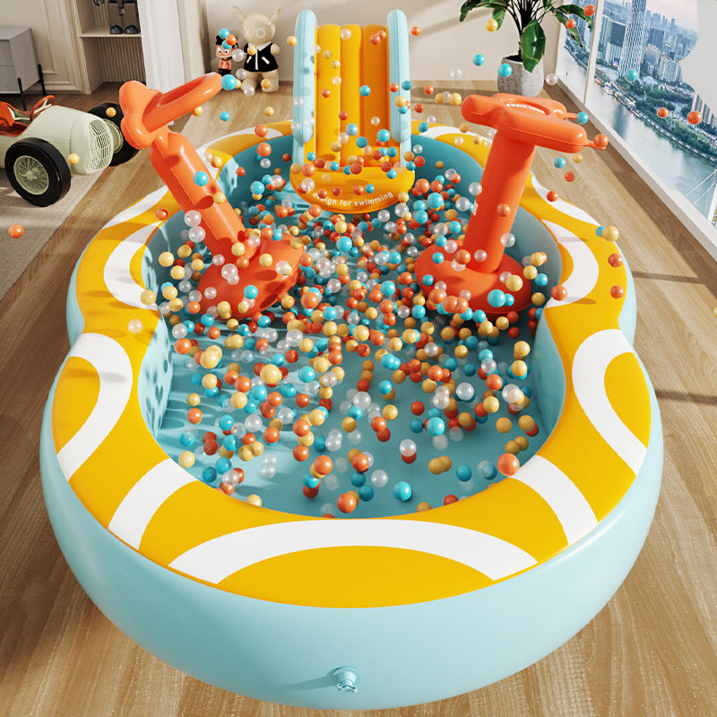 Ultimate Fun Water Park Pool with Slides | Inflatable Summer Oasis for Endless Joy