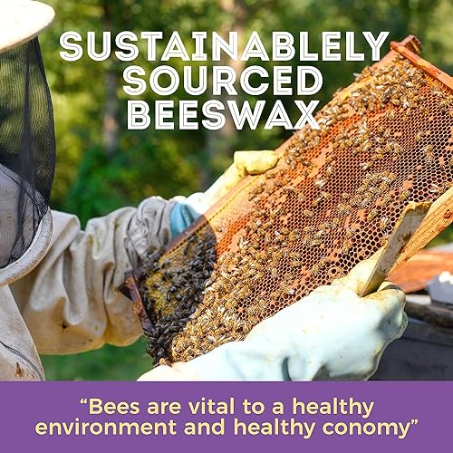 Trifecta Living Co.'s Beeswax Pellets 50LB - 100% Pure Bees Wax Perfect for DIY Candles, Skincare, and More! Discover The Creative Possibilities with Our Versatile Beeswax Pellets (Pure White, 50 LB) sustainable