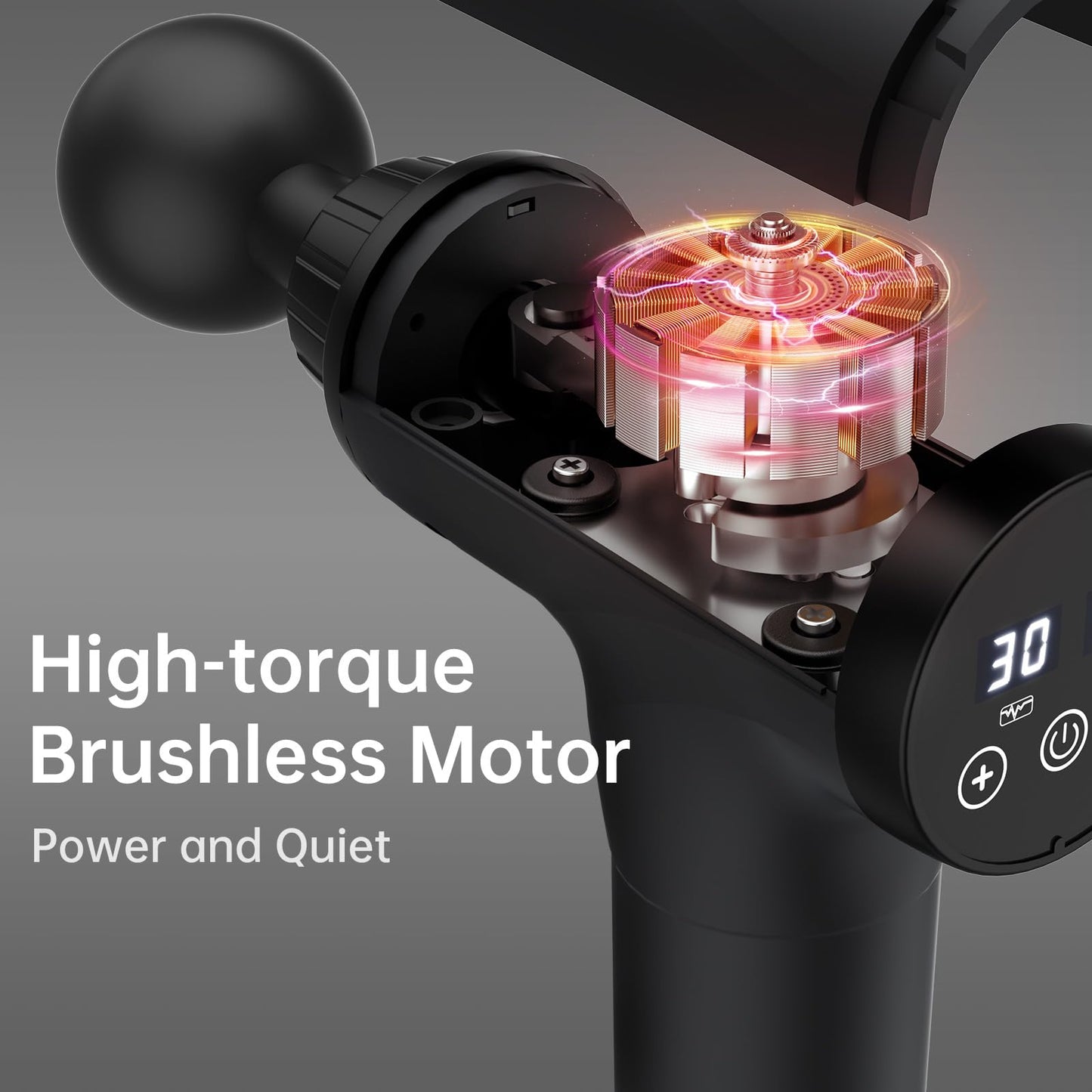 APHERMA Massage Gun, Muscle Massage Gun for Athletes Handheld Electric Deep Tissue Back Massager, Percussion Massage Device for Pain Relief with 30 Speed Levels 9 Heads techAPHERMA Massage Machine, Muscle Massage Machine for Athletes Handheld Electric Deep Tissue Back Massager, Percussion Massage Device for Pain Relief with 30 Speed Levels 9 Heads tech