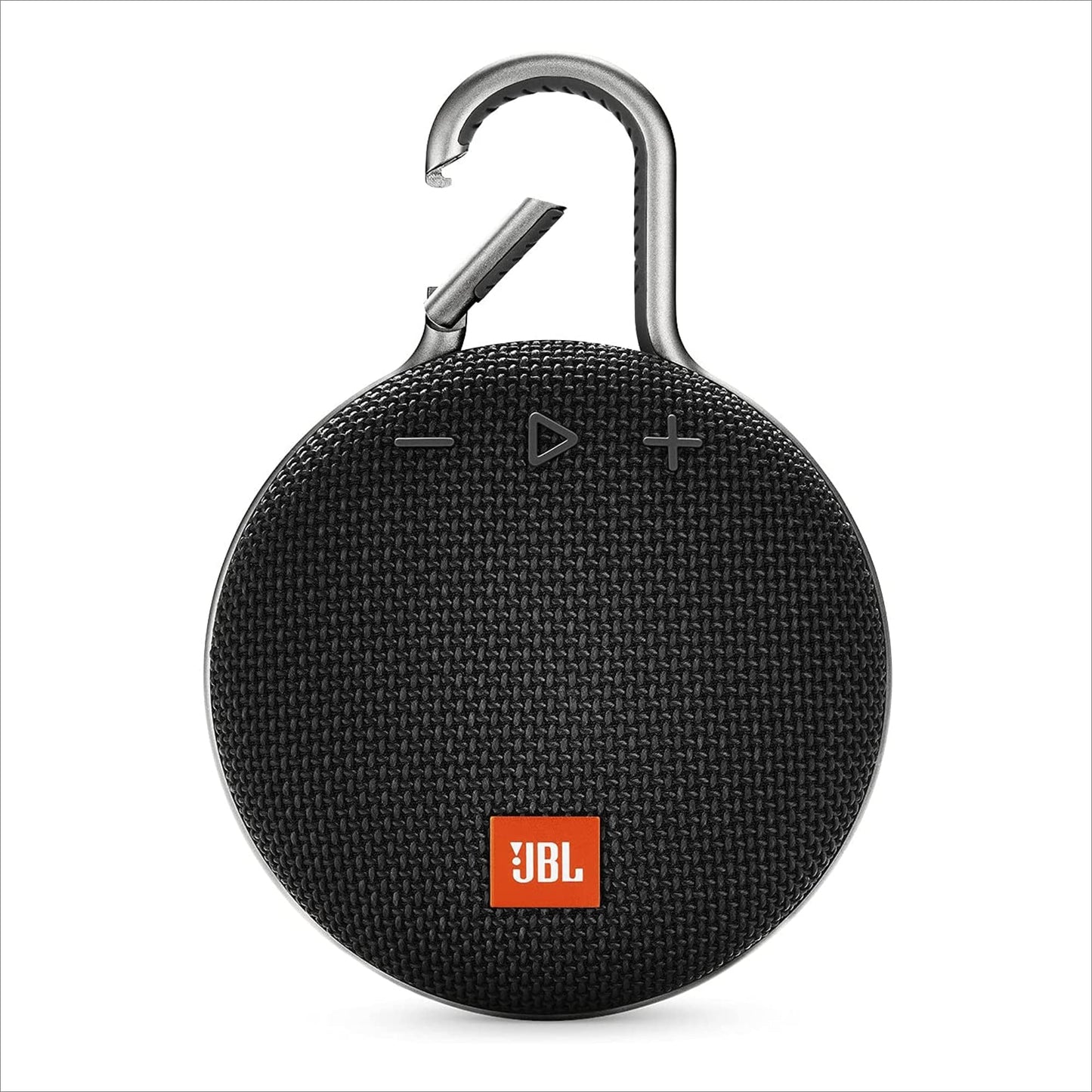 JBL Clip 3, Black - Waterproof, Durable & Portable Bluetooth Speaker - Up to 10 Hours of Play - Includes Noise-Cancelling Speakerphone & Wireless Streaming zoom