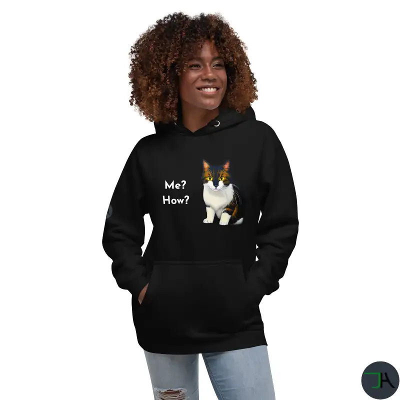 Meow-Tastic Cat Sweatshirt - Unisex Hoodie with Hidden Humor