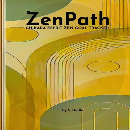 ZenPath Chikara Esprit Zen Goal Tracker - Achieve Clarity, Balance, and Success with Minimalist SMART Goal Tracking