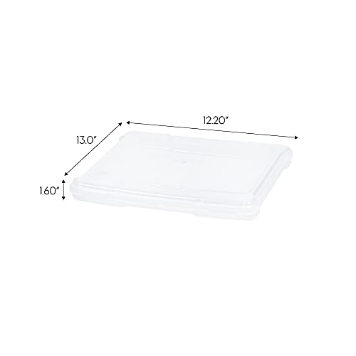 Mallette de projet portable mince, paquet de 10