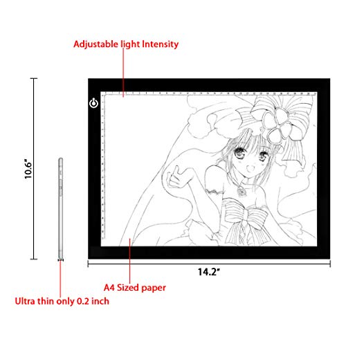 Portable A4 Tracing LED Drawing Copy Board
