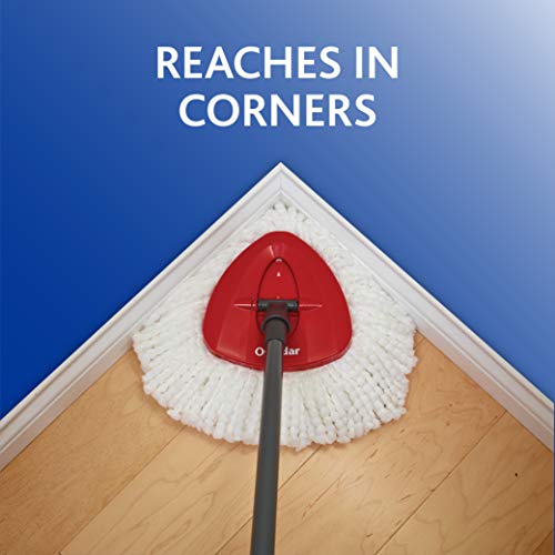 Bucket Floor Cleaning System, Red, Gray red grey white Chikara Houses corner cleaning