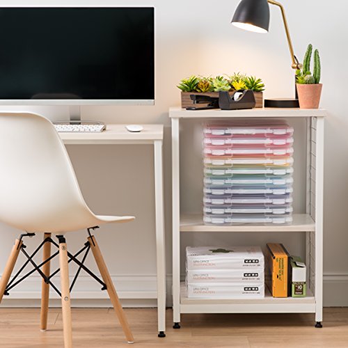 Mallette de projet portable mince, paquet de 10