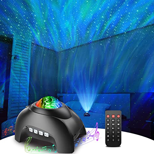 Projecteur d'étoiles au plafond White Noise Aurora