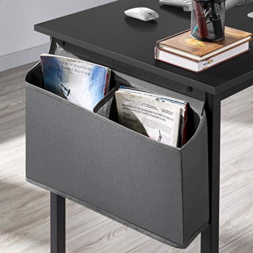 Computer Desk with Storage Bag & Headphone Hook