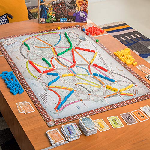 Family Board Game Ticket To Ride