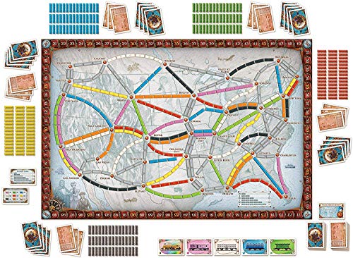Family Board Game Ticket To Ride