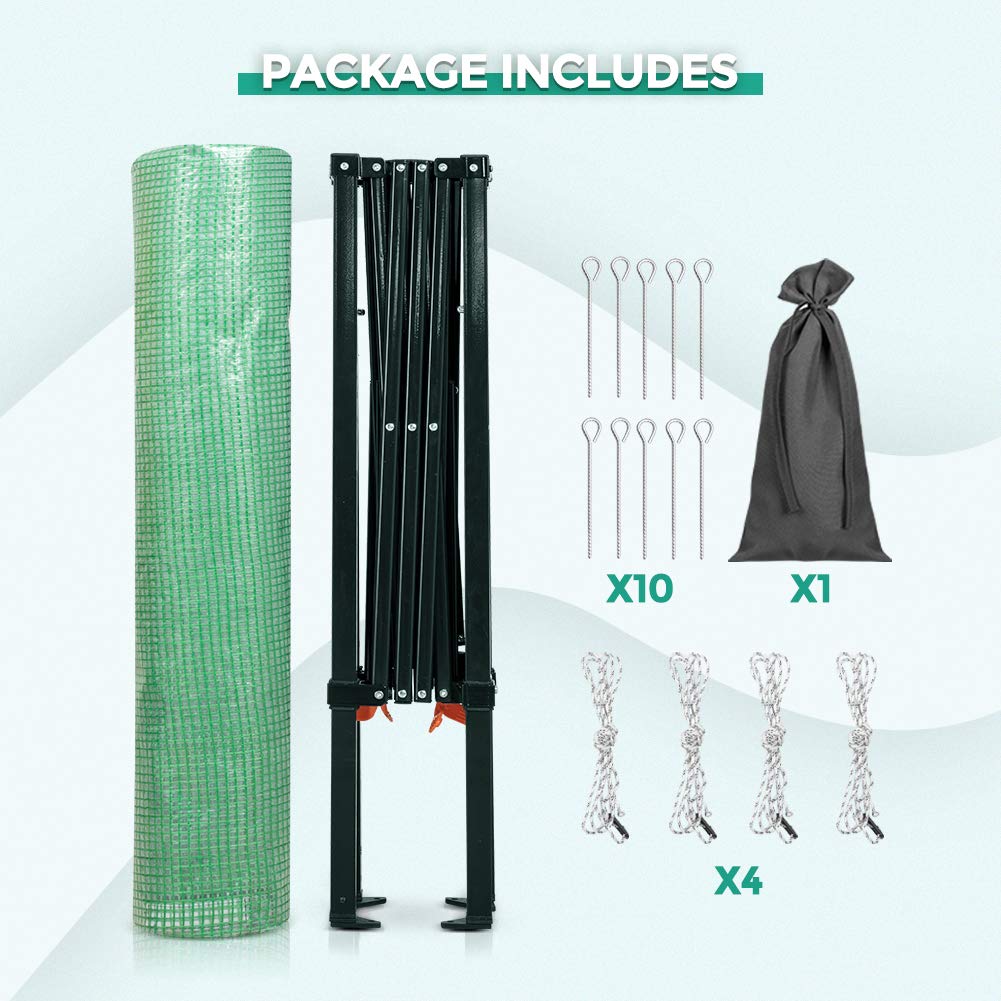 Greenhouse Portable Walk-in Fast Setup