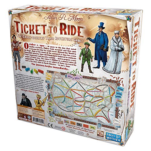 Family Board Game Ticket To Ride