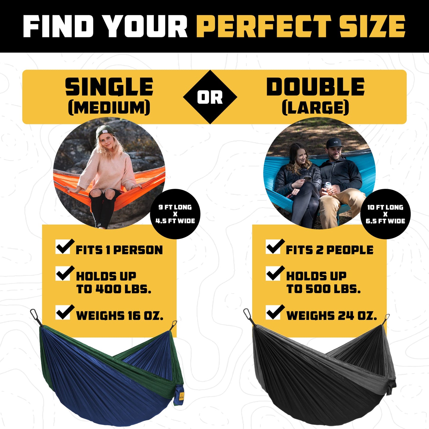 Hammock for Camping Single & Double Hammocks Gear