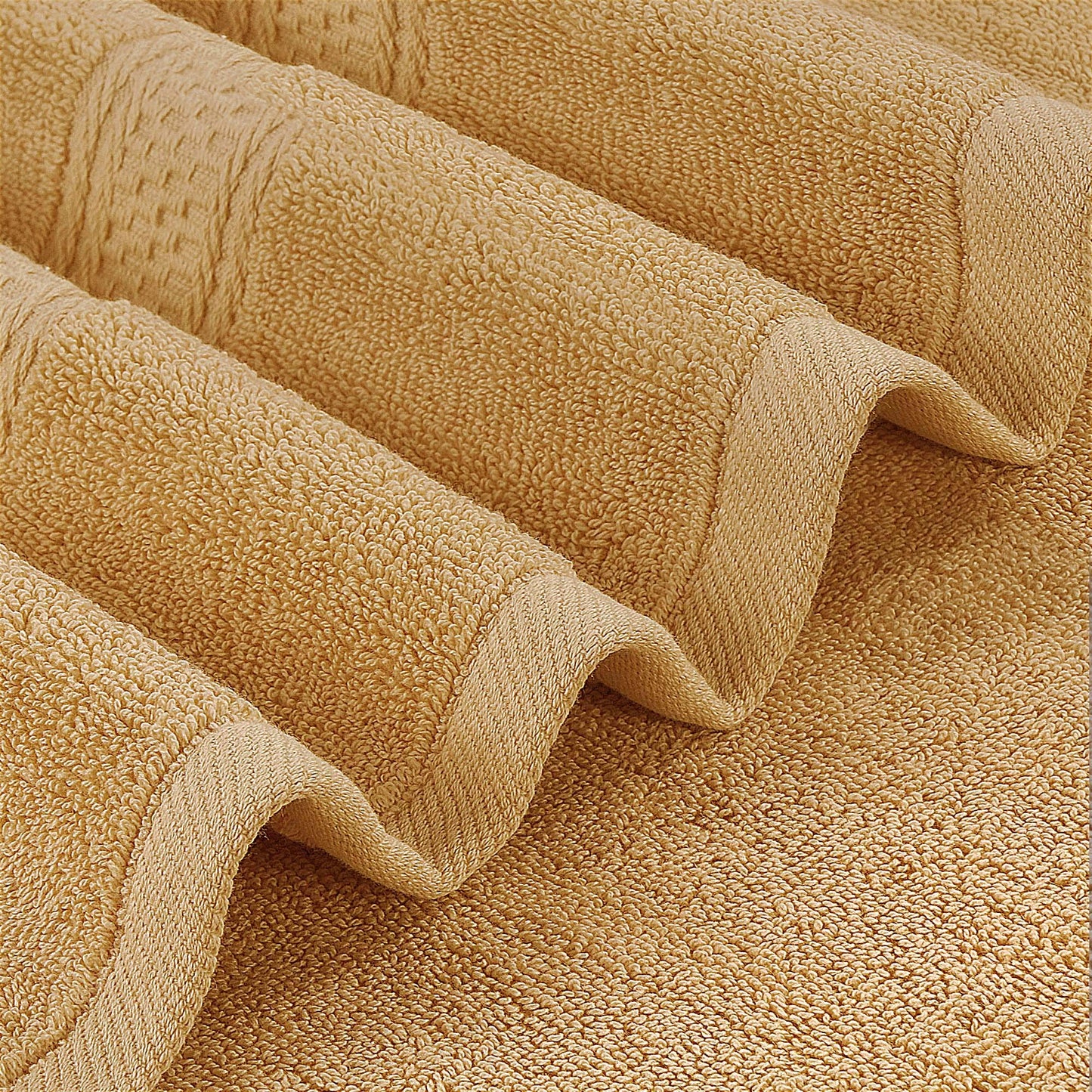 Bath Towels Soft Premium Set Beige