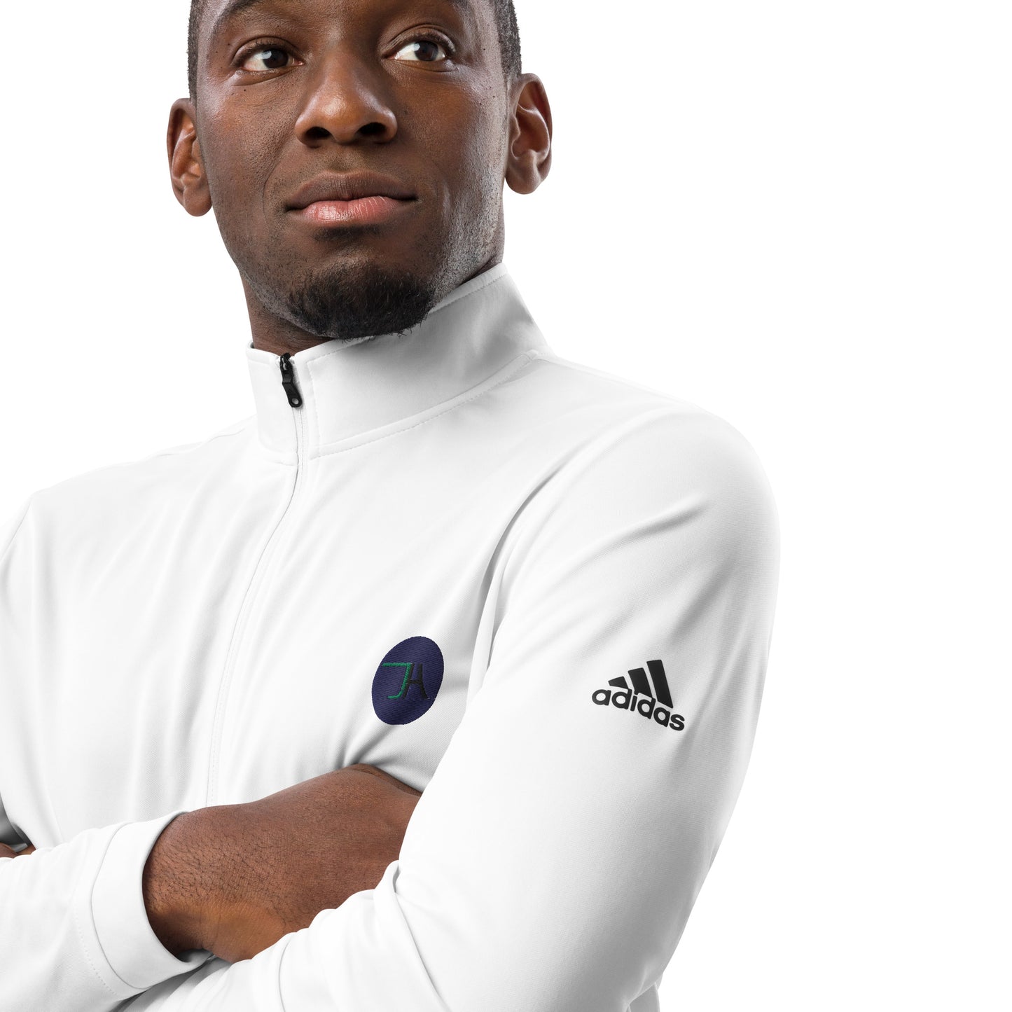 Quarter Zip Pullover Chikara Premium Eco-Friendly white coliving sports