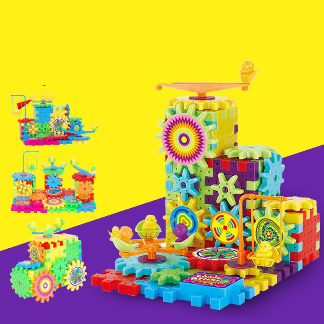 Inspire Creativity with our Electric Gears 3D Model Building Kit | Educational Toys for Kids Chikara Houses