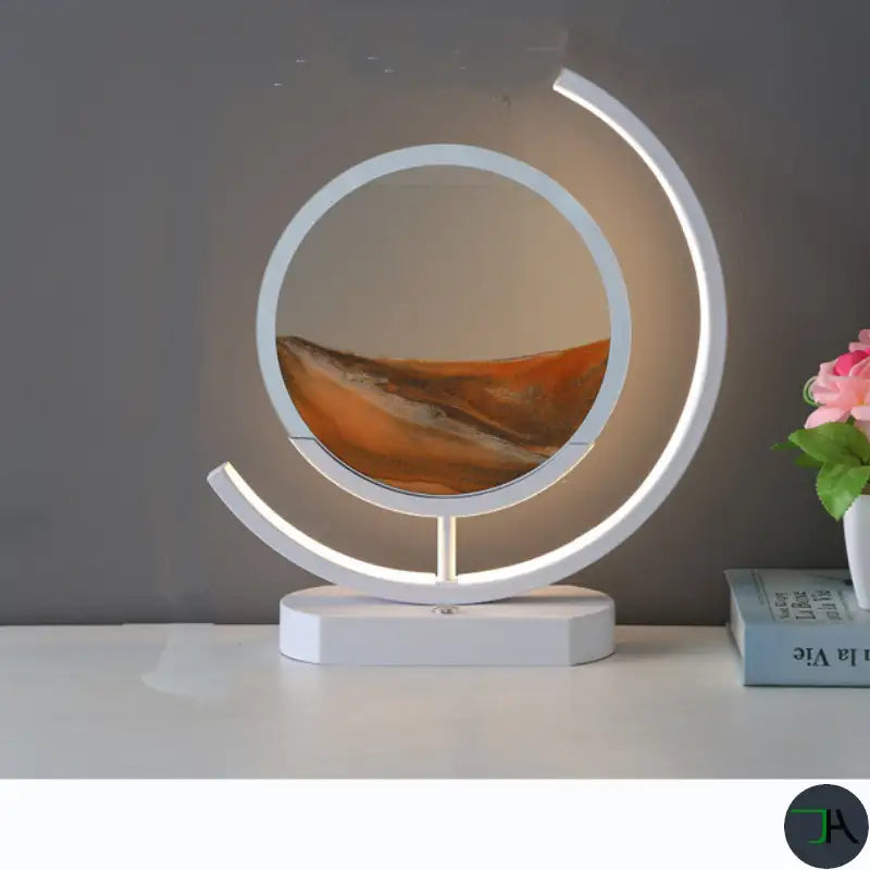 3D Quicksand Lamp with LED Light and Remote Control - Creative Office Decor and Stress Relief - 800x800 - 72dpi sand