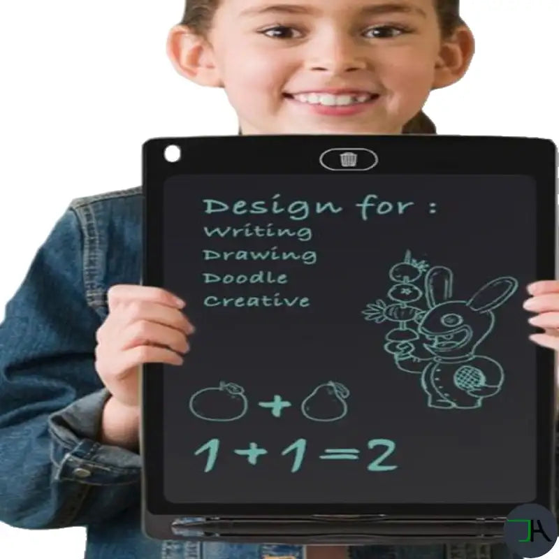 Chikara Houses LCD Writing Board - Reusable Children's Drawing Pad smile artist