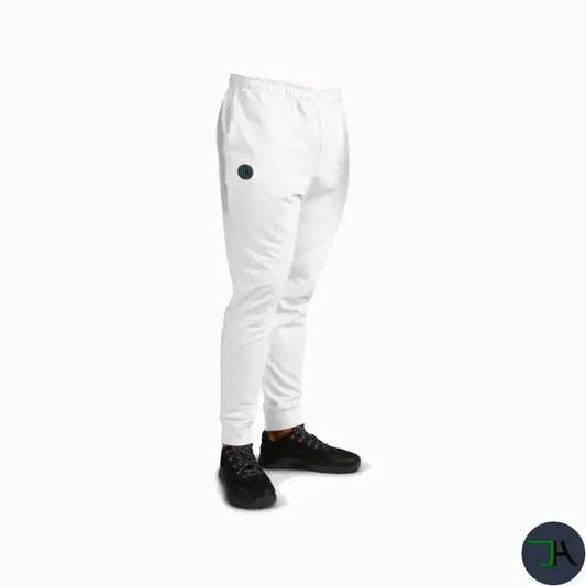 Chikara Men's White Joggers: Ultimate Comfort and Style for Workouts and Lounging side