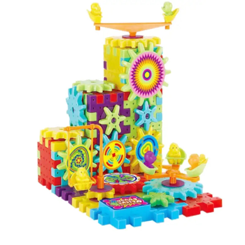 Inspire Creativity with our Electric Gears 3D Model Building Kit | Educational Toys for Kids