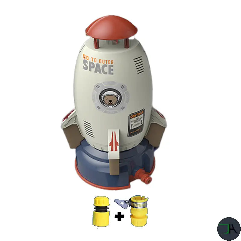 Rocket Adventures Kids Sprinkler Spinner - Kids Water Play grey x1