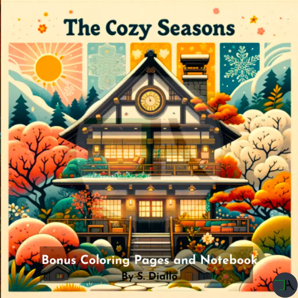 The Cozy Season - Bonus Activity Notebook and Coloring Images book cover