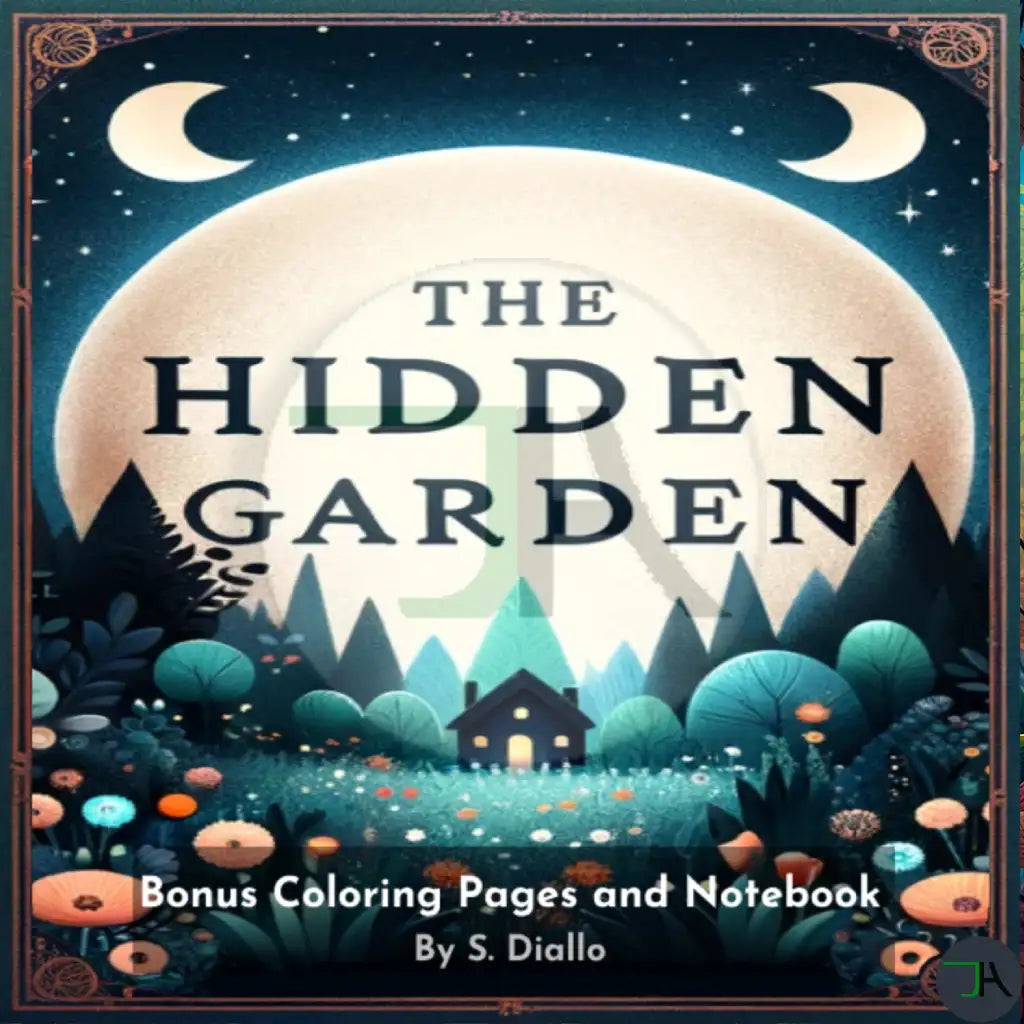The Hidden Garden - Bonus Activity Notebook and Coloring Images book cover