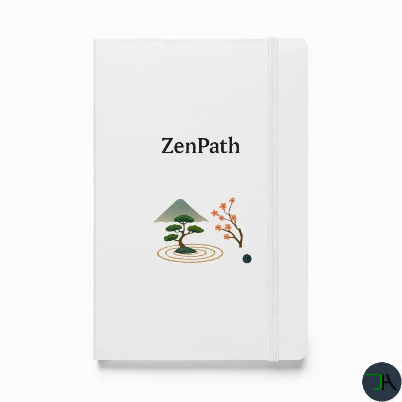 'ZenPath' with a tree and flower design on a white background