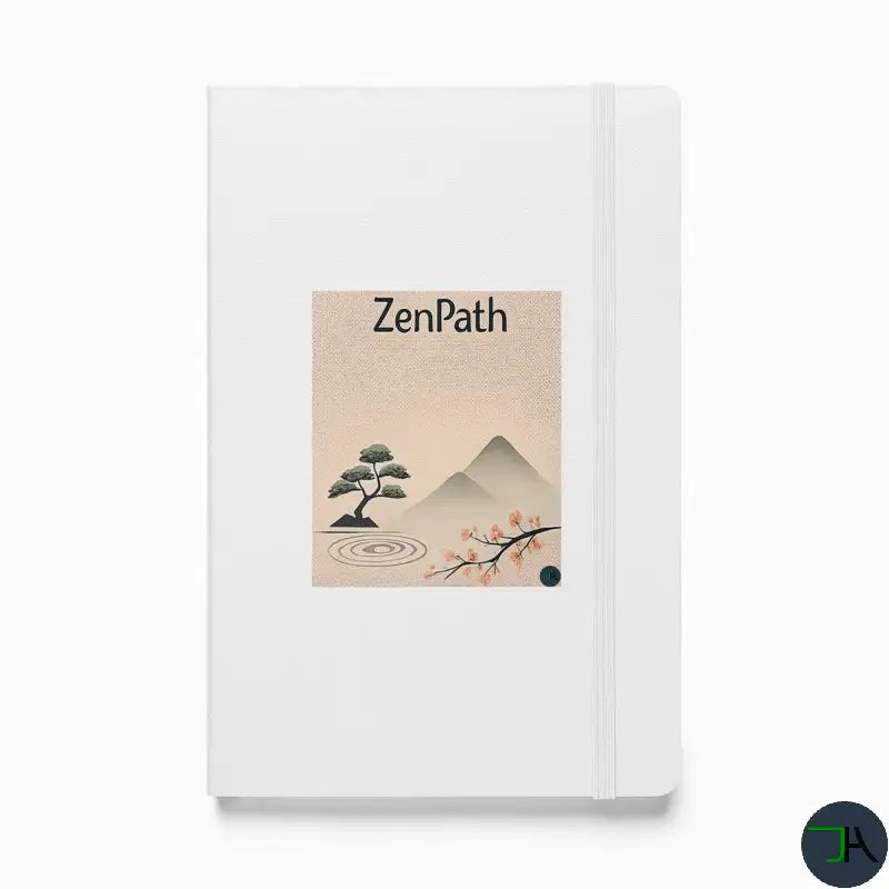 'ZenPath' with minimalist design on a white background