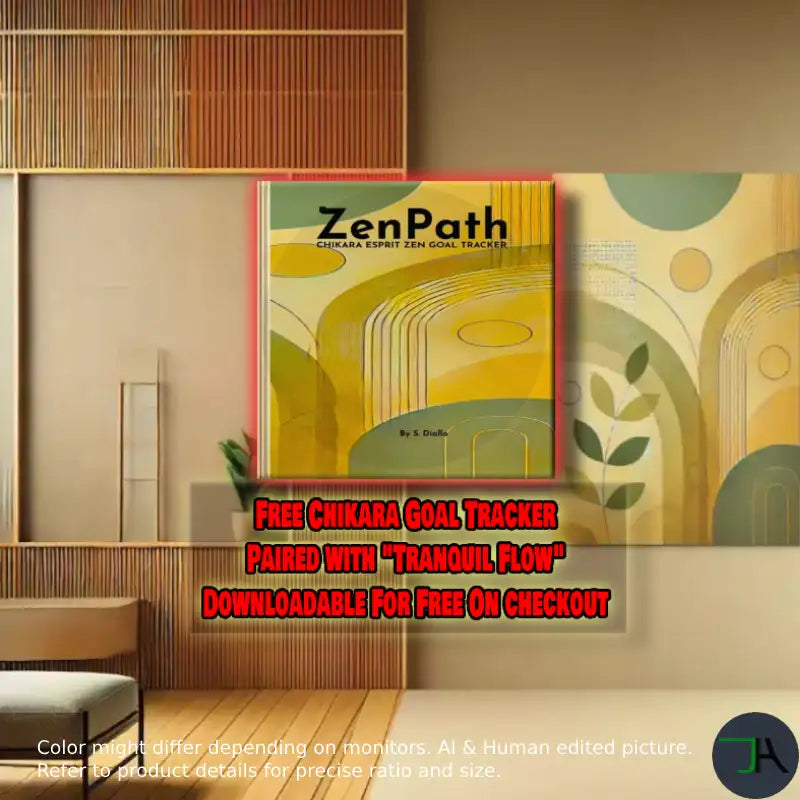 tranquil flow coming with zenpath goal tracker available for free download on checkout