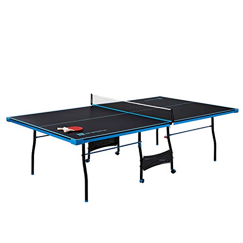 Table Tennis Set Sports Black Blue