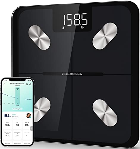 Smart Beauty Scale BMI Accurate to 0.05lb/0.02kg Bluetooth