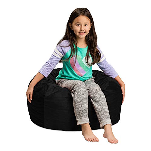 Kids Bean Bag Chair Black