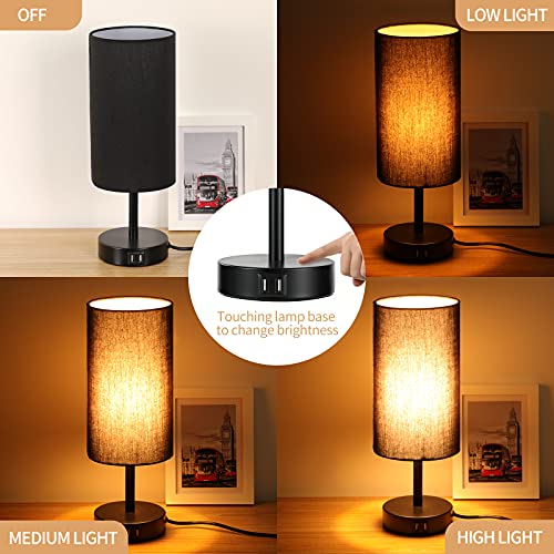 Touch Control Table Lamp for Bedroom