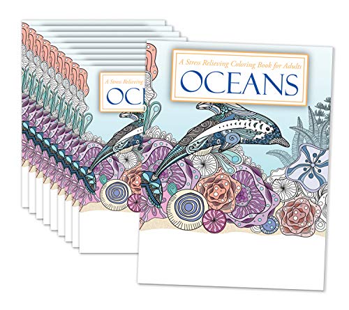 Coloring Books 10 Pack for Seniors