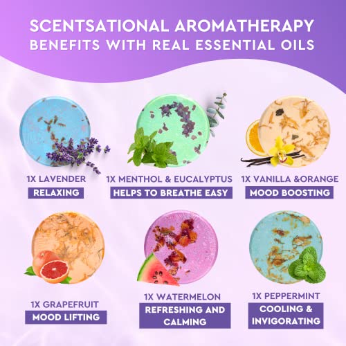 Shower Steamers Aromatherapy with Essential Oils For Self Care