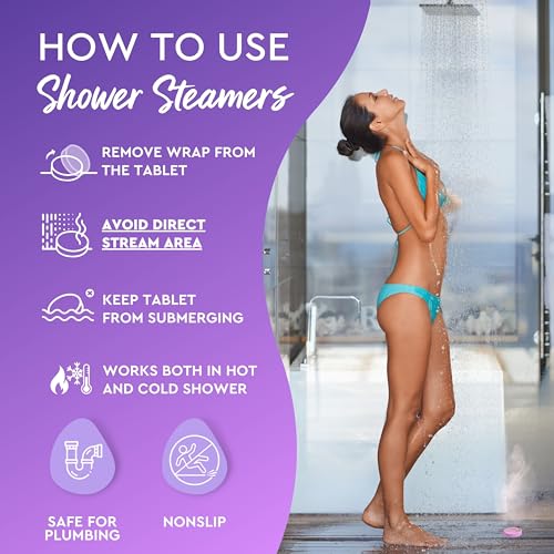 Shower Steamers Aromatherapy with Essential Oils For Self Care