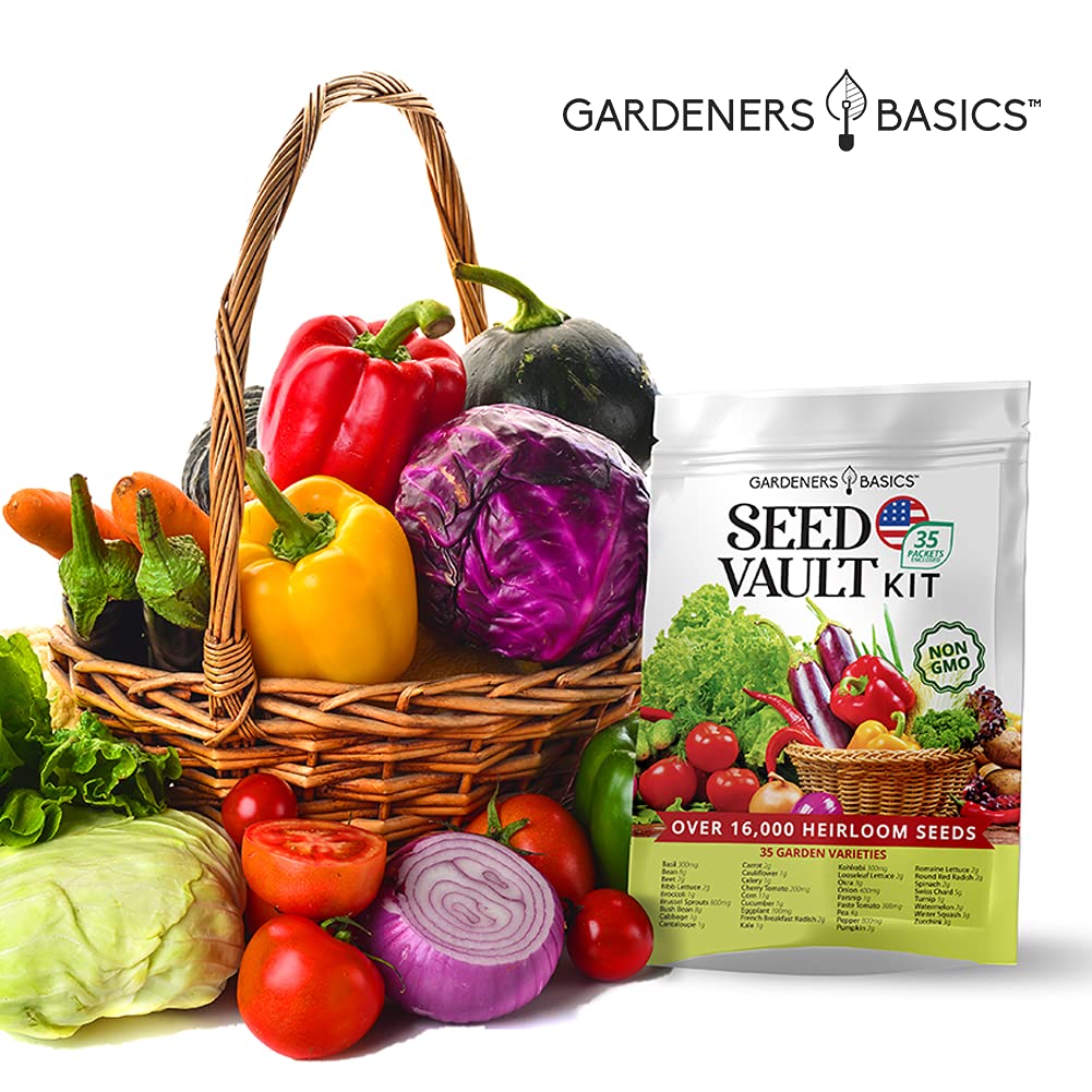 Survival Vegetable Seeds Garden Kit Non-GMO
