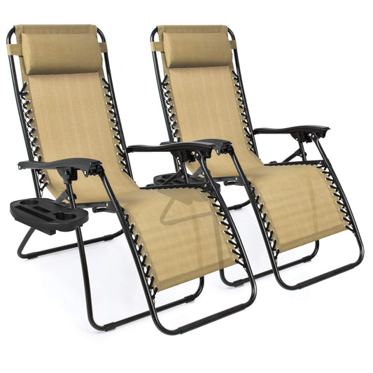 Lounge Chair Recliners Adjustable Set of 2