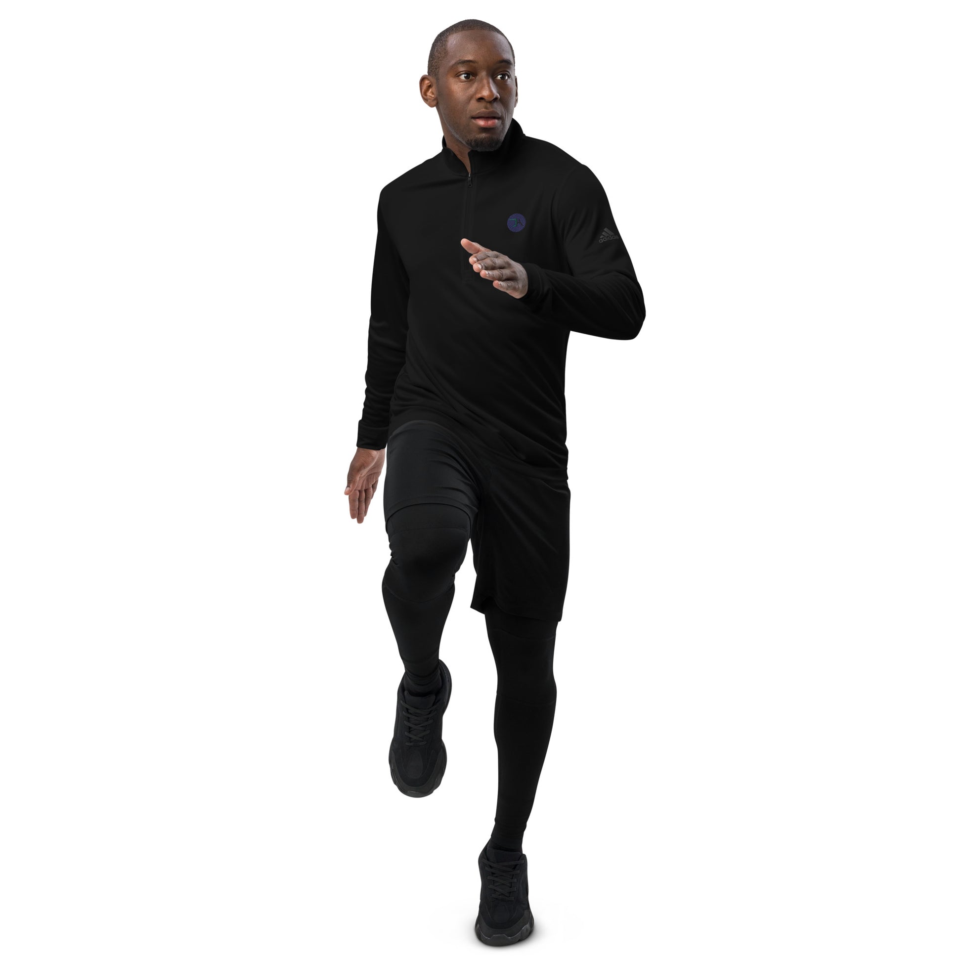 Quarter Zip Pullover Chikara Premium Eco-Friendly black running